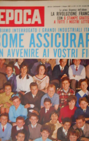 Epoca 610 1962 Vita di Scott Carpenter.Dossier:Presa della Bastiglia