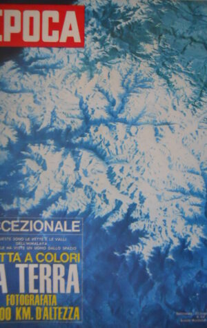 Epoca 665 1963 A colori la terra fotografata a 200 km d'altezza