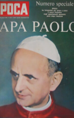 Epoca 666 1963 Foto a colori del Papa Paolo. I dipinti del Carpaccio