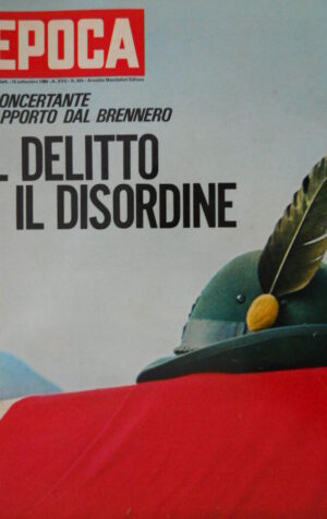 Epoca 834 1966 Tragica esplosione in Alto Adige.Speciale cinema:i film da vedere