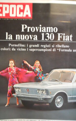 Epoca 980 1969 I magnifici 7 di Fomula 1.Film-documentario sulla famiglia reale