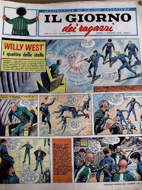 Il Giorno dei Ragazzi 35 1963 Supertom & Coccobill nell' Arizona Jacovitti