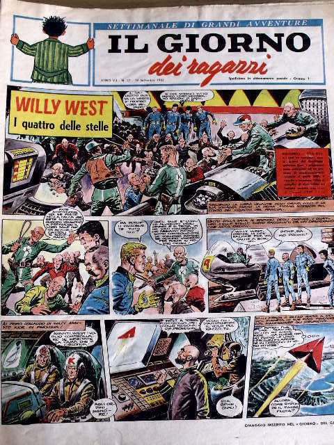 Il Giorno dei Ragazzi 37 1963 Supertom & Coccobill nell' Arizona Jacovitti