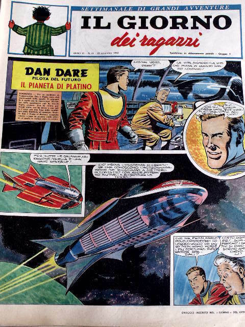 Il Giorno dei Ragazzi 41 1962 Tom Safari & Coccobill nella foresta Jacovitti