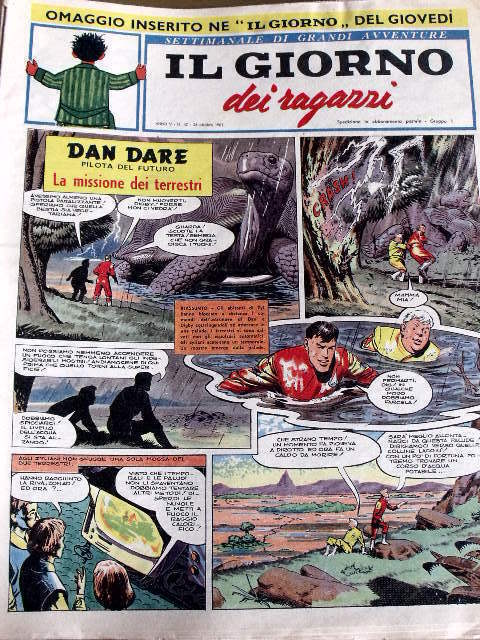 Il Giorno dei Ragazzi 42 1961 Tom Ficcanaso & Kamumilla Kokob? di Jacovitti