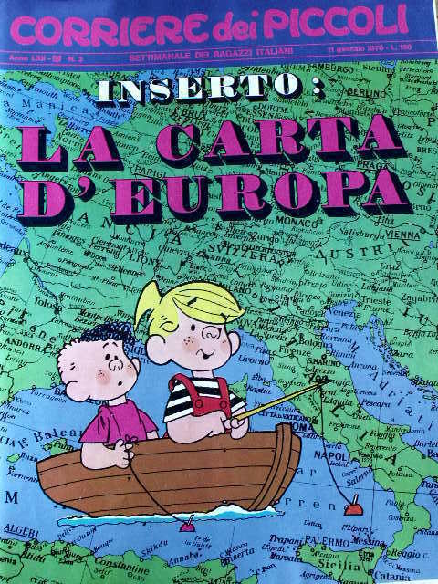 Corriere dei Piccoli 2 1970 Valentina Mela Verde I Puffi - Jacovitti Occhio di P
