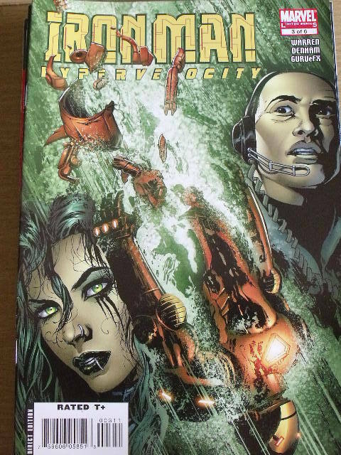 Iron Man - Hypervelocity 3 of 6 2007 ed. Marvel Limited Series