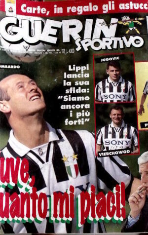 Guerin Sportivo 29 1995 Gunnar Nordhal speciale - Zdenek Zeman - Juventus Lippi