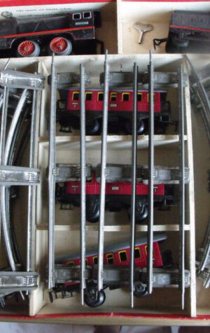 Train Treno Distler vintage 50's Spur O made in West Germany - very rarity