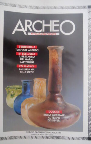 ARCHEO 26 1987 Il restauro dei Marmi Capitolini. La lunga via delle spezie