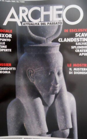 ARCHEO 53 1989 Mistero di Dioniso. Speciale Luxor, ultime scoperte. Acquedotti