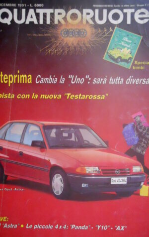 Quattroruote 434 1991 A bordo della Citroen ZX, inserto alleg. Cambia la 'Uno'