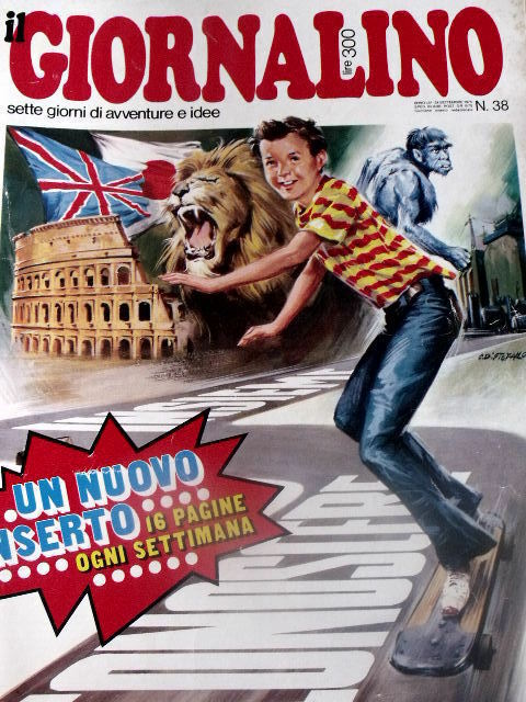 Giornalino 38 1978 Piuma Rossa Coccobill di Jacovitti + inserto e calendario A