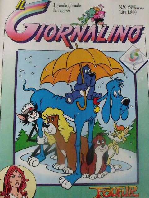 Giornalino 50 1989 Susanna di G. D'Antonio e Tacconi + inserto Conoscere