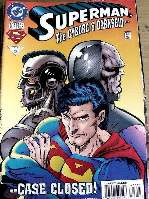 Superman The Cyborg & DarkSeid n°104 1995 ed. Dc Comics