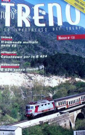 Tutto Treno 131 Conto alla rovesscia Locomotive E 424 - Poster Locomotive E 636