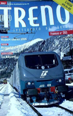 Tutto Treno 205 Poster Ale 801 - Ferrovia Roma Nord storia di Ieri e Oggi