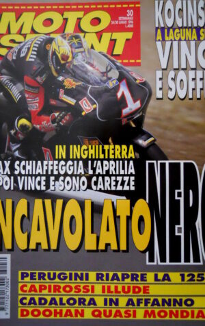 Motosprint 30 1996 Kocinski a Laguna Seca vince e soffre. Cadalora in affanno