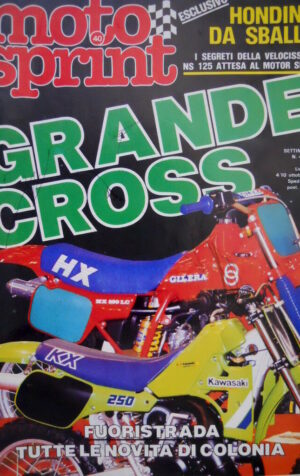 Motosprint 40 1984 Segreti della Honda 125. Cross: Campionato italiano Senior