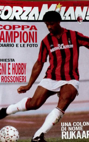 Forza Milan 10 1989 Coppa dei campioni il diario e le foto - Rijkaard