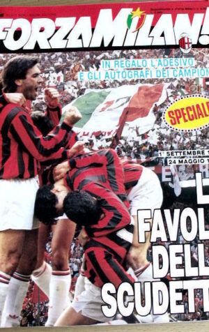 Forza Milan BOOK RARO 1992 Numero speciale con adesivo e autografi - Rarissimo