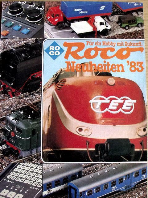 Catalogo ROCO novità 1983 - DEU - Tr.11