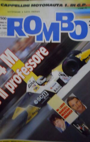 ROMBO 29 1989 Gp Silverstone Ayrton SENNA - Mc Laren Mansell