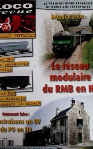 Loco Revue n°682 2004 - Le reseau modulaire du RMB en H0 - Tr.21