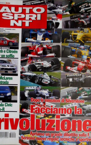 Autosprint 30 2003 La McLaren su strada. Loeb e Citroen per un soffio. Honda