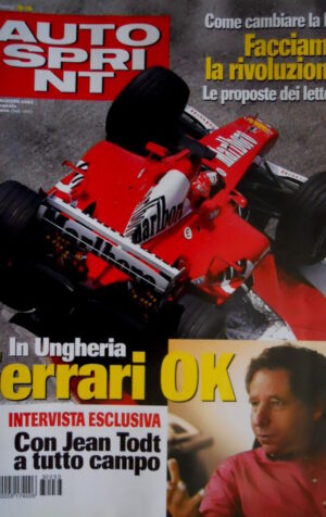 Autosprint 33 2003 Intervista Jean Todt. Mondiale in Finlandia. Cambiare la F1