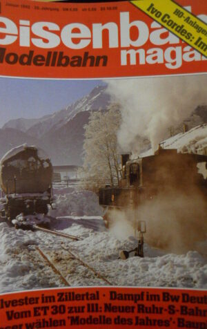 Eisenbahn Modellbahn magazin n°1 982 - H0 Anlagenplan Ivo Cordes Im revie- Tr.22