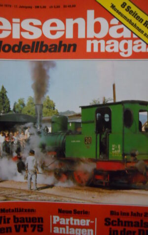 Eisenbahn Modellbahn magazin n°5 1979 - Schmalspur in der DDR- Tr.22