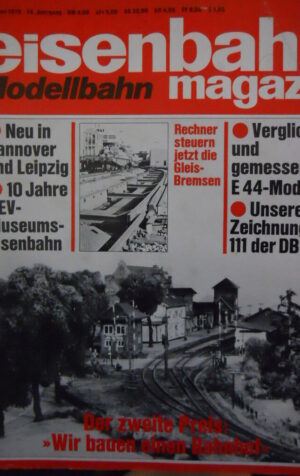 Eisenbahn Modellbahn magazin n°6 1976 - Der Zweite Preis - Tr.22