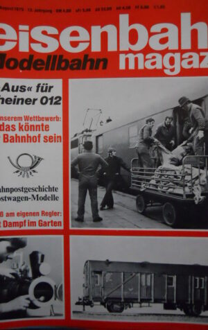 Eisenbahn Modellbahn magazin n°8 1975 - Aus fur Rheiner 012- Tr.22