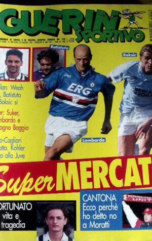 Guerin Sportivo 18 1995 Roberto Baggio Batistuta Weah - Andrea Fortunato [GS24]
