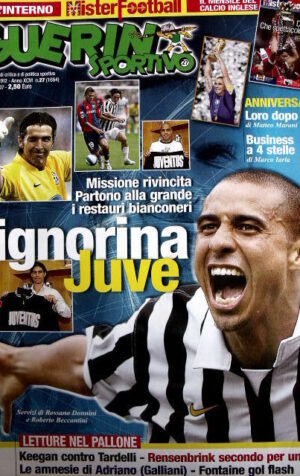 Guerin Sportivo 27 2007 con inserto Mister Football calcio inglese   [GS.33]