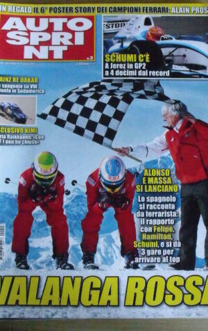 Autosprint 3 2010 Alonso e Massa - Sainz re Dakar - Schumacher  [SC.49]
