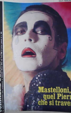 Corriere della Sera Illustrato 24 1980 - Mastelloni quel Pierrot che si tr [C47]