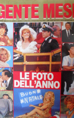 Gente MESE n°12 1986 Christa McAuliffe - Colonello Gheddafi - Maradona  [C46]
