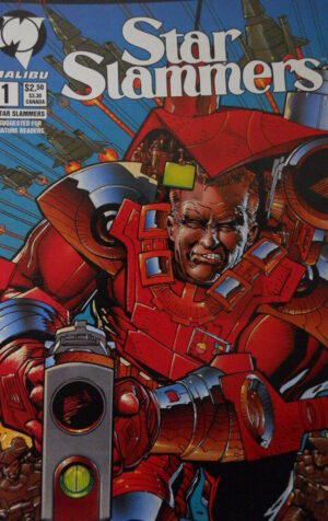 Star Slammers n°1 1995 - Walter Simonson ed. Malibu Comics  [G.159]