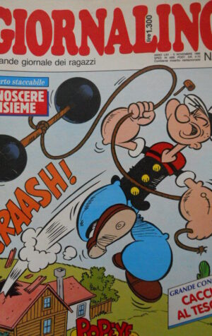Giornalino 44 1986 Agente Allen - Snorky - Nicoletta - Mitty + inserto [C20]