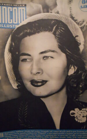 Settimana INCOM n°19 1953 Soraya imperatrice IRAN senza sorriso  [C48]