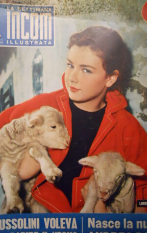 Settimana INCOM n°24 1957 Nuova Andrea Doria - Mussolini e Negus - L. De Lu[C48]