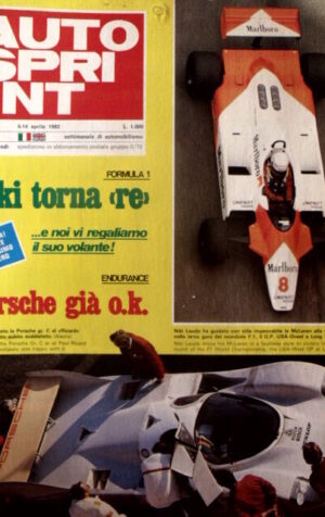 Autosprint n°14 1982 con poster centrale JUAN MANUEL FANGIO [sc.48]