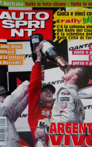 Autosprint 11 1997 Coulthard ridà la vittoria alla Mercedes. GP Australia SC.55