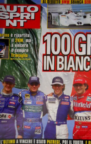 Autosprint 12 1999 Al debutto BMW sbanca Sebring. Intervista Wurz. McLaren SC.56