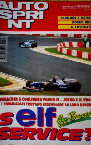 Autosprint 13 1995 Ferrari e Berger sono primi. GP Brasile.Rally tricolori SC.55