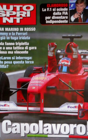 Autosprint 15 2000 Gp San Marino in rosso. McLaren si interroga. Minardi SC.56