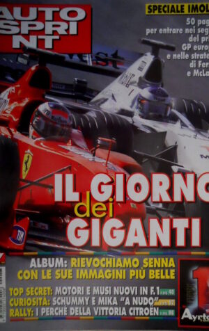 Autosprint 17 1999 Speciale: Senna 5 anni dopo. Schumacher e Irvine SC.56
