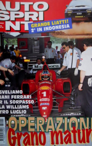 Autosprint 20 1996 Liatti 2° in Indonesia. Piani Ferrari per il sorpasso SC.56